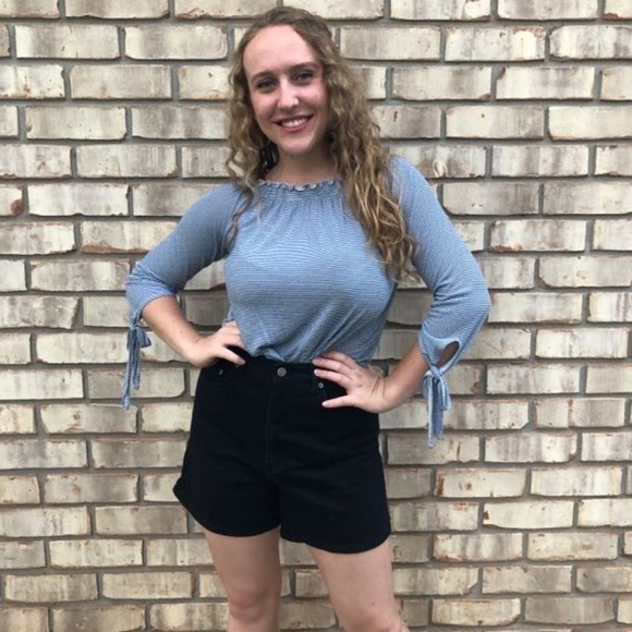 Passport Summery Pinstripe Top - Picture 6 of 6